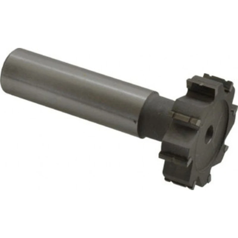Made in USA ANSI 1009 (Old Std # C) 1-1/8 Cut Diam, 5/16 Cut Width, 1/2 Shank, Straight-Tooth Woodruff Keyseat Cutter...
